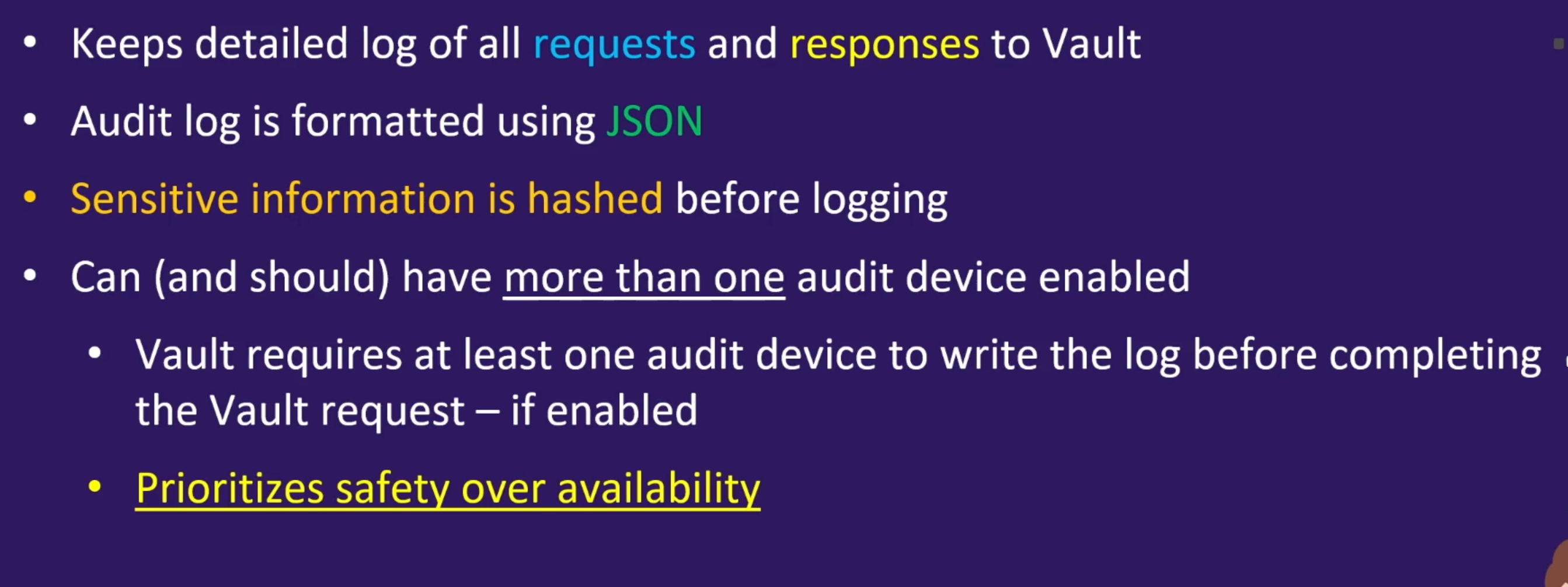 Audit Devices