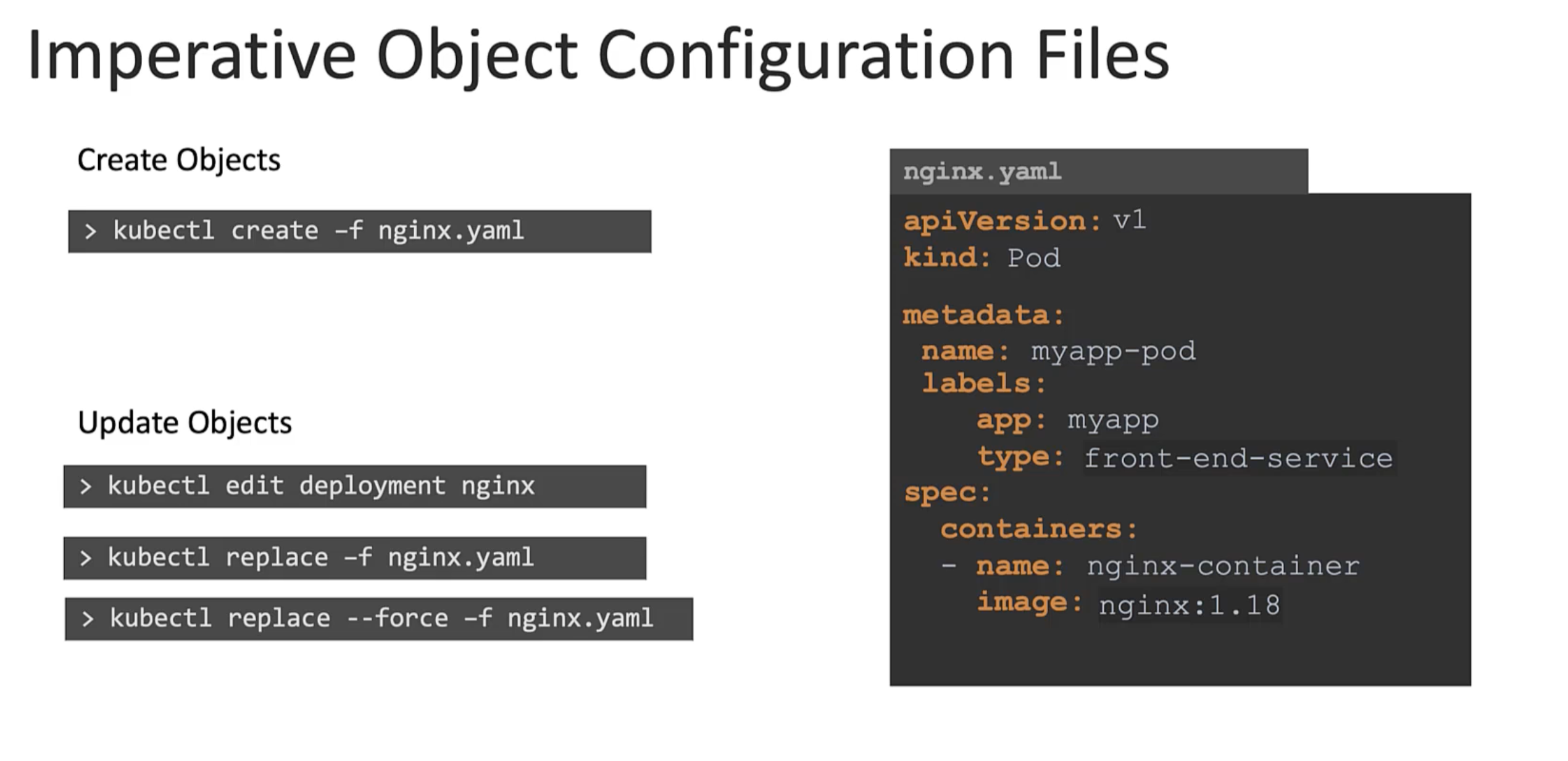 Imperative vs Declarative