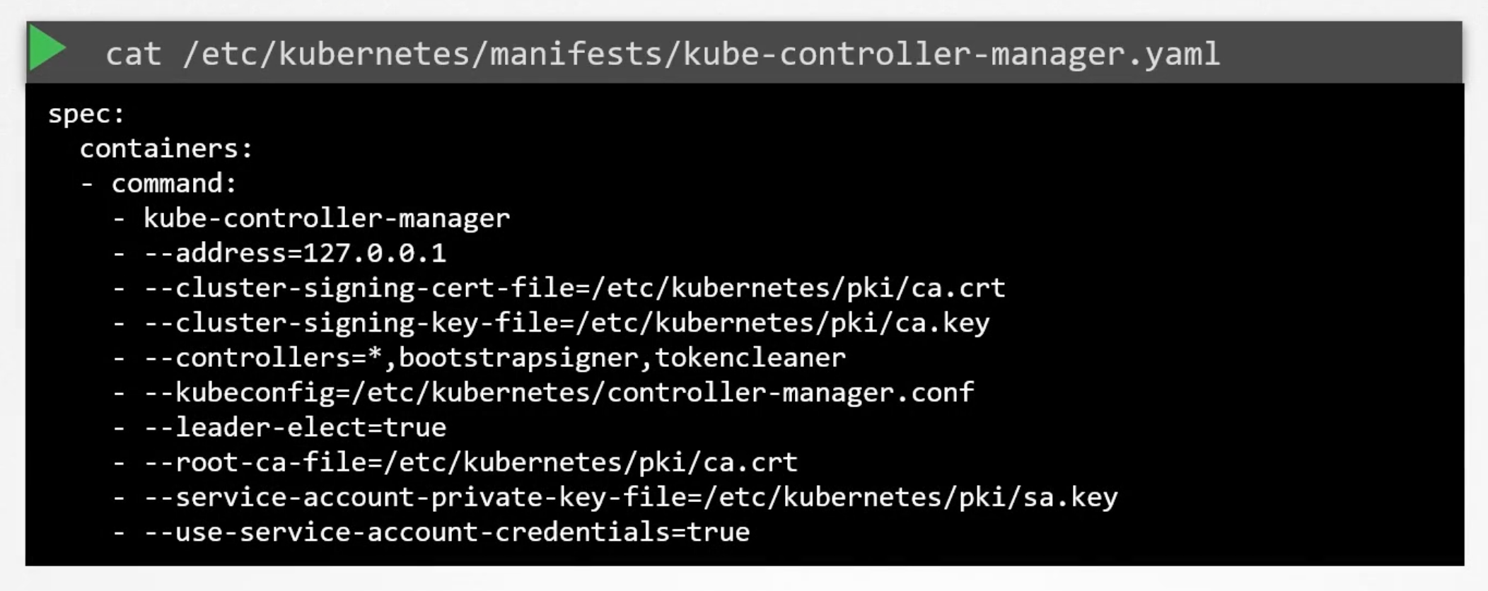 Kube Controller Manager