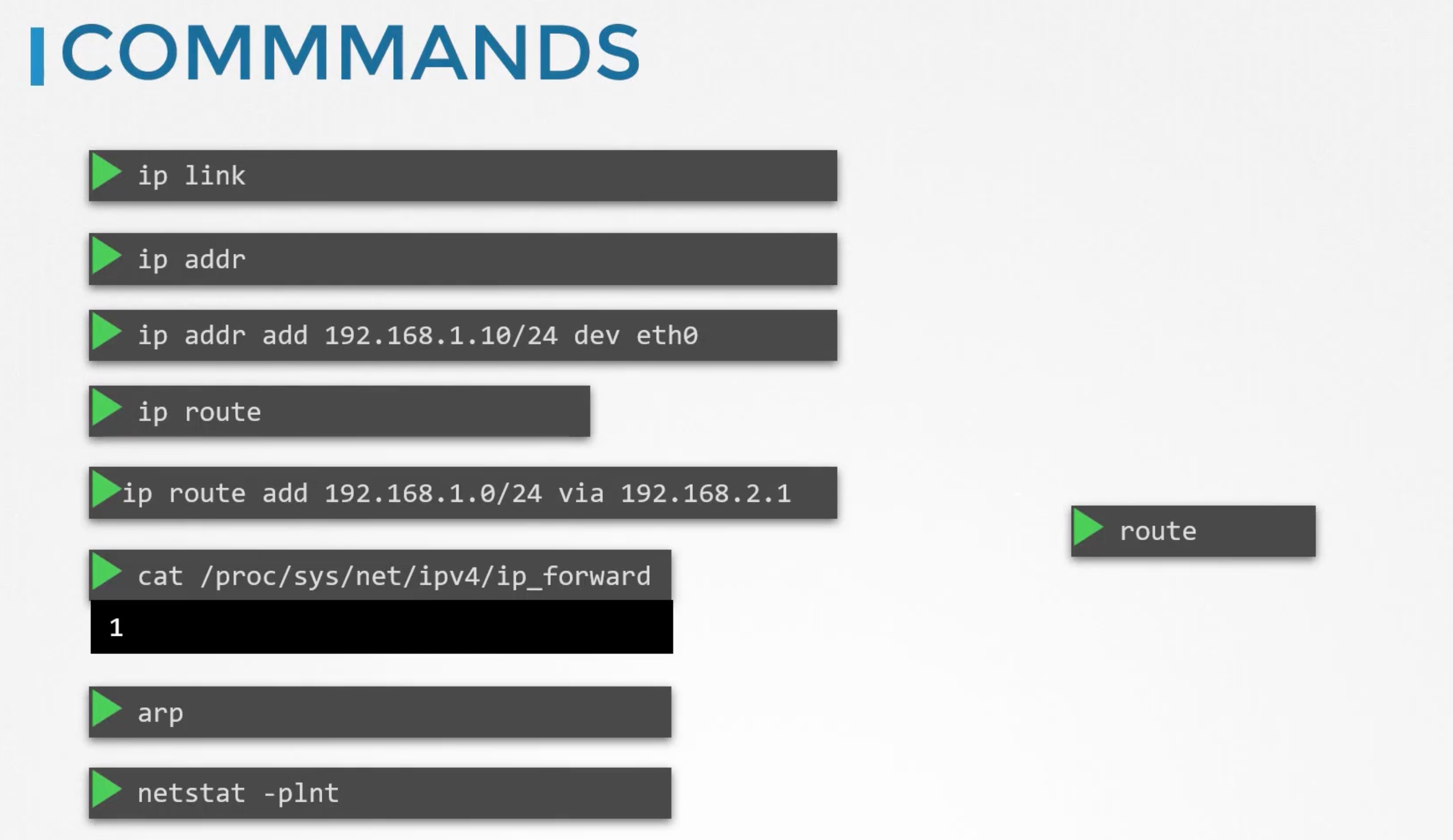 list-commands