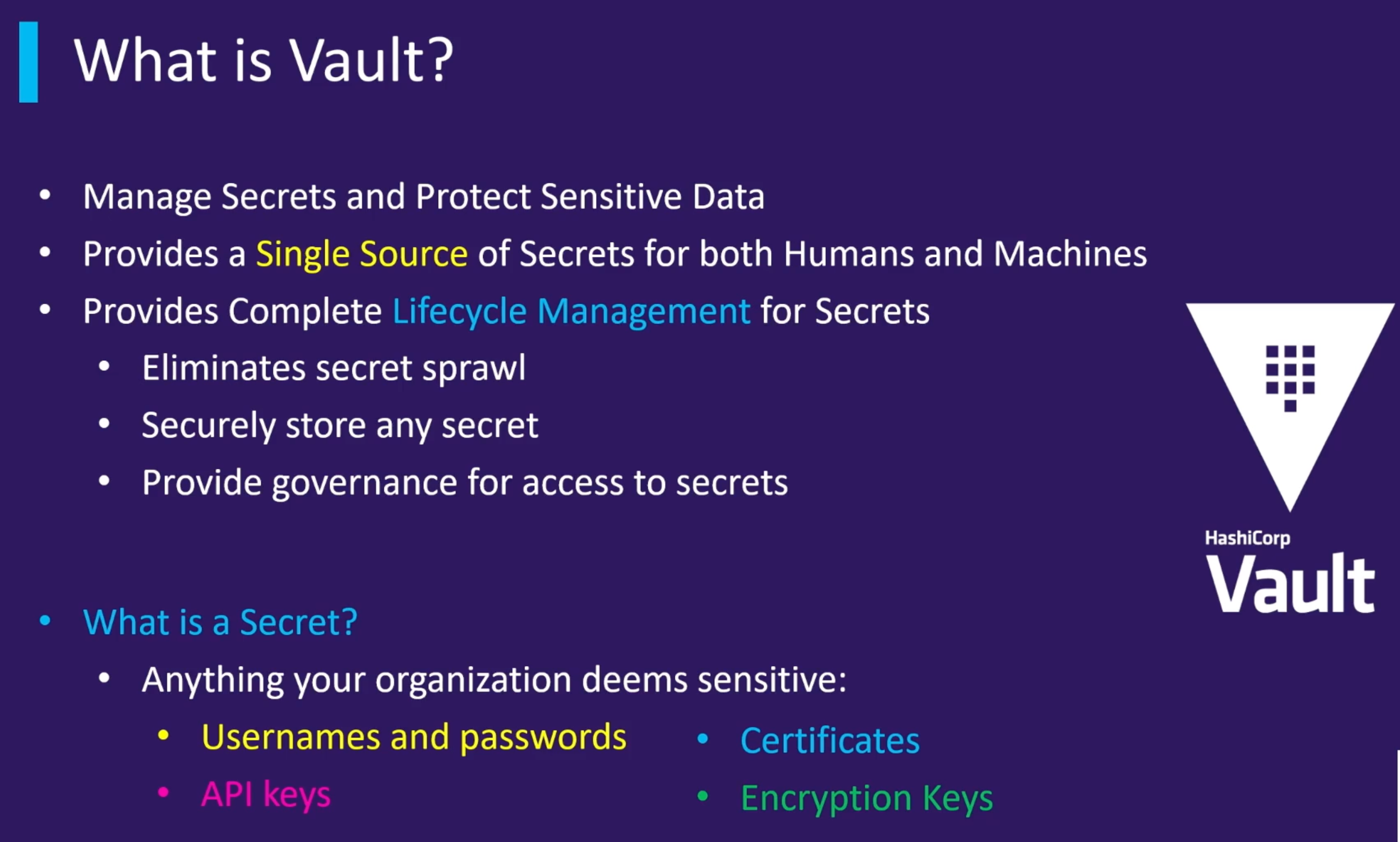 What is Vault